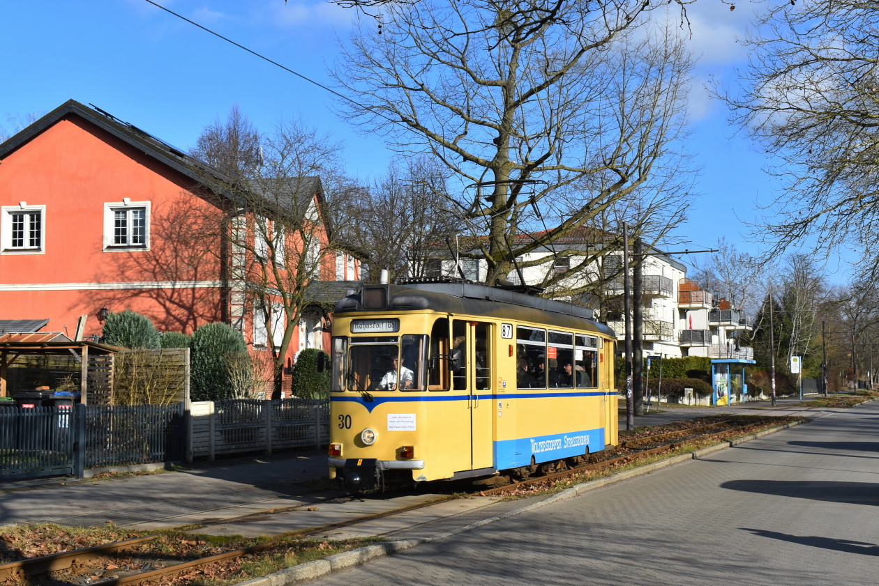 Вольтерсдорф, Gotha T57 № 30; Вольтерсдорф — Официальное прощание с вагонами Гота в регулярной эксплуатации (01.03.2025)