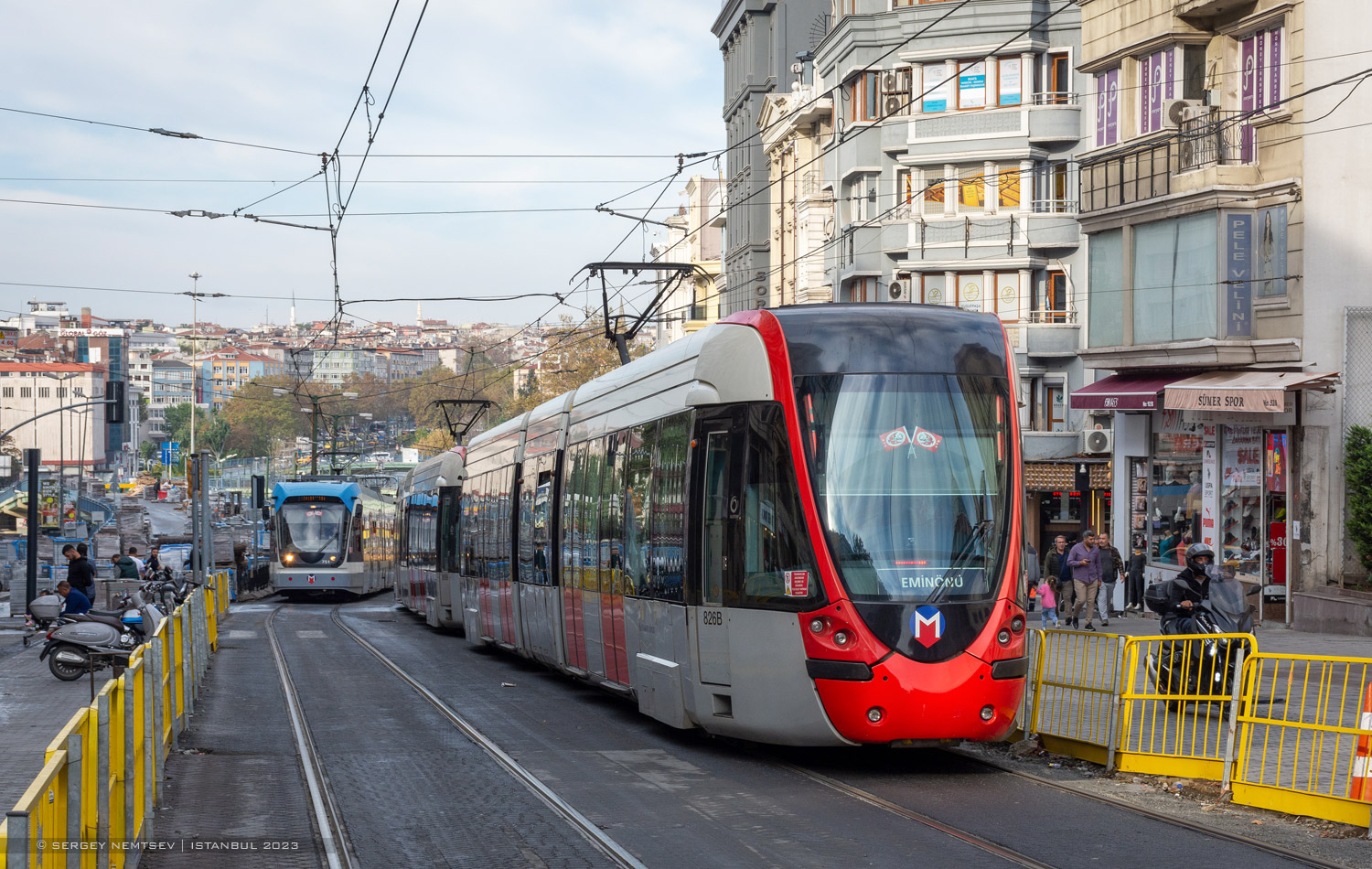 Стамбул, Alstom Citadis 304 № 826