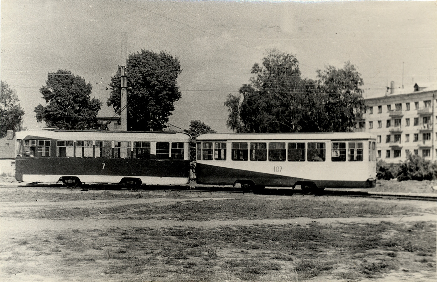 Ryazan, KTM-2 # 7; Ryazan, KTP-2 # 107; Ryazan — Historical photos