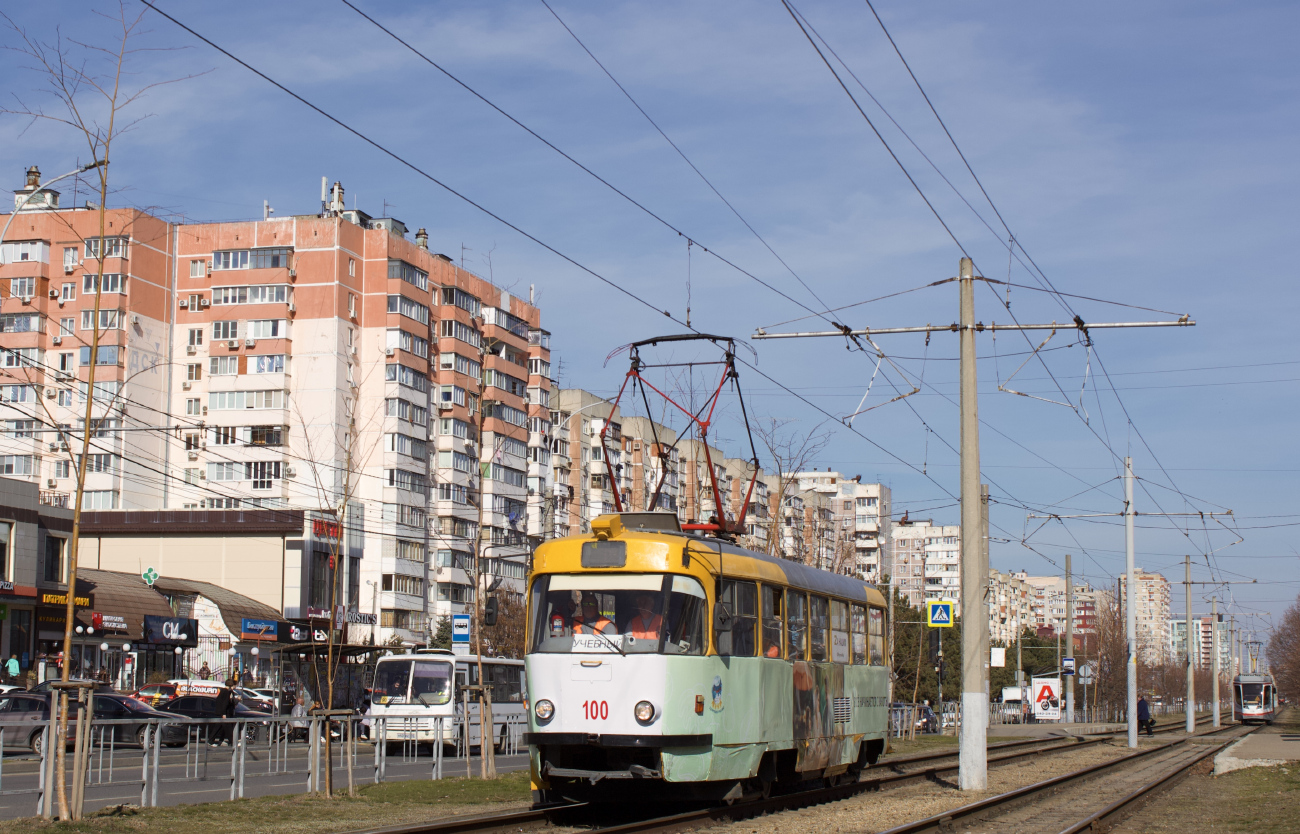 Краснодар, Tatra T3SU № 100