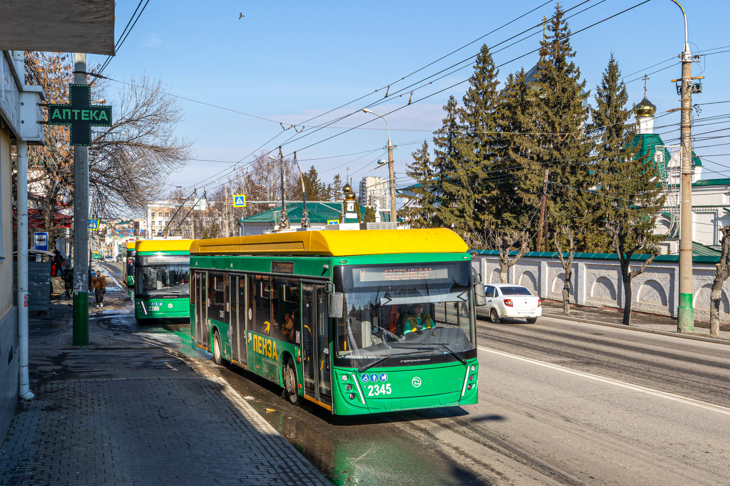 Пенза, УТТЗ-6241.01 «Горожанин» № 2345