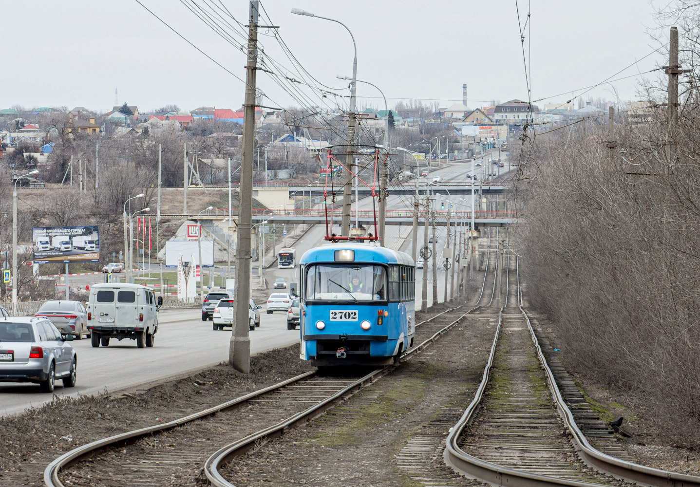 Волгоград, Tatra T3SU № 2702
