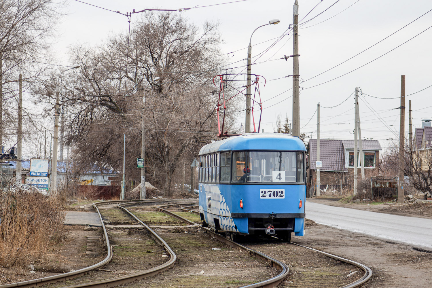 Volgograd, Tatra T3SU № 2702