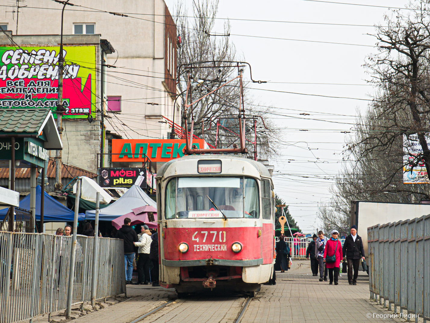 Донецк, Tatra T3SU (двухдверная) № 4770