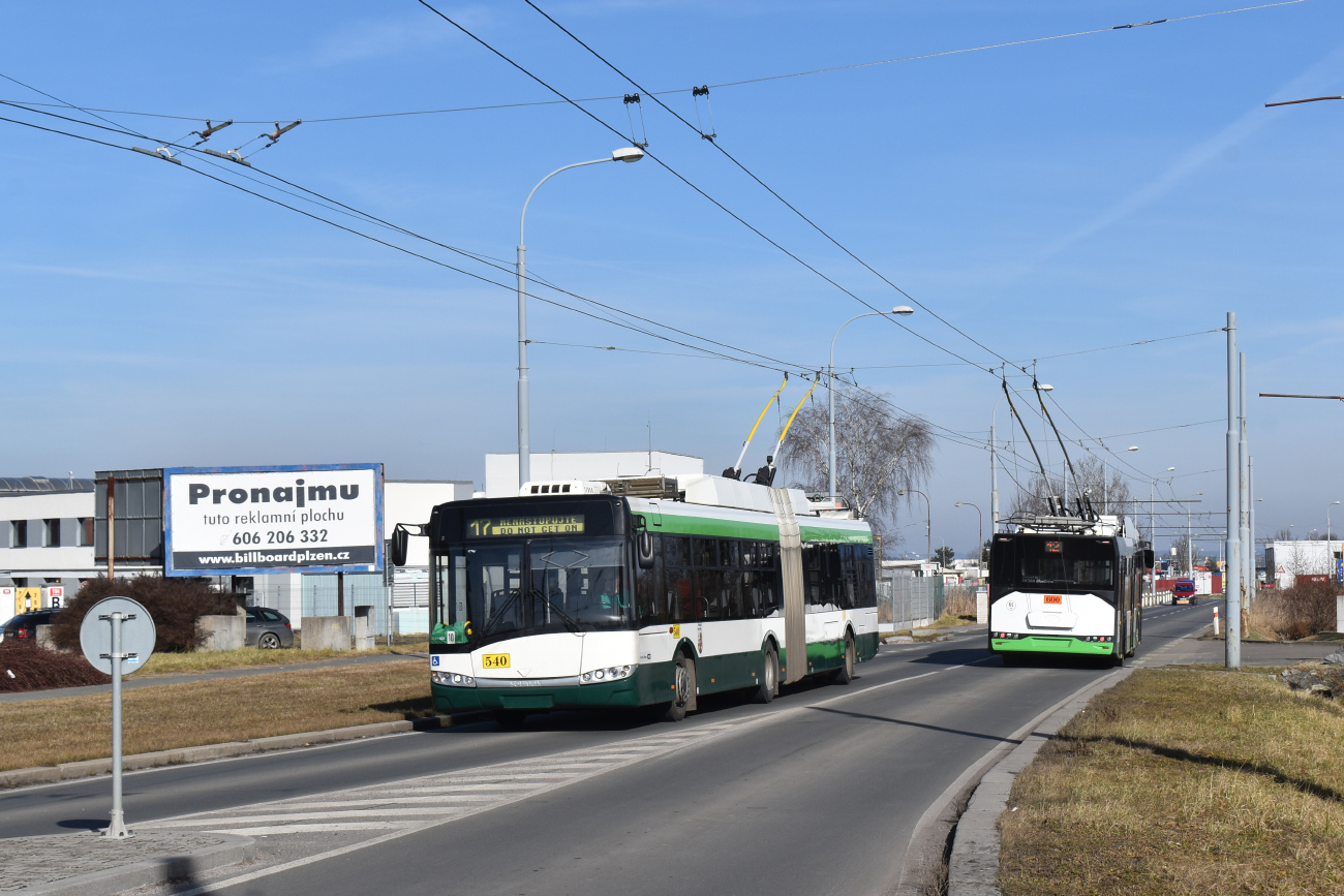 Plzeň, Škoda 27Tr Solaris III # 540 Plzeň, Škoda 27Tr Solaris III # 540