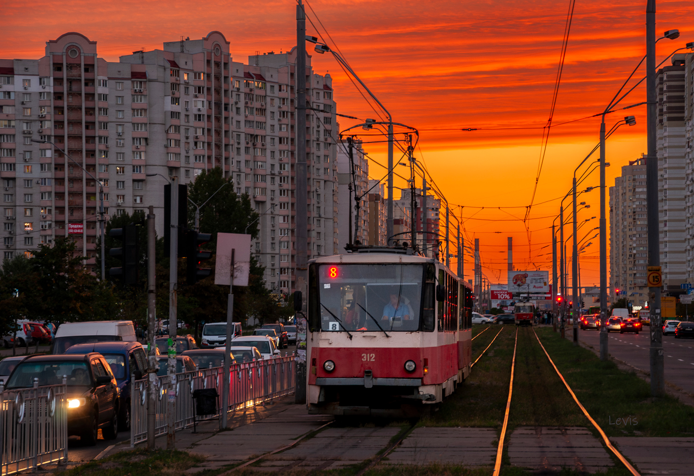 Киев, Tatra T6B5SU № 312