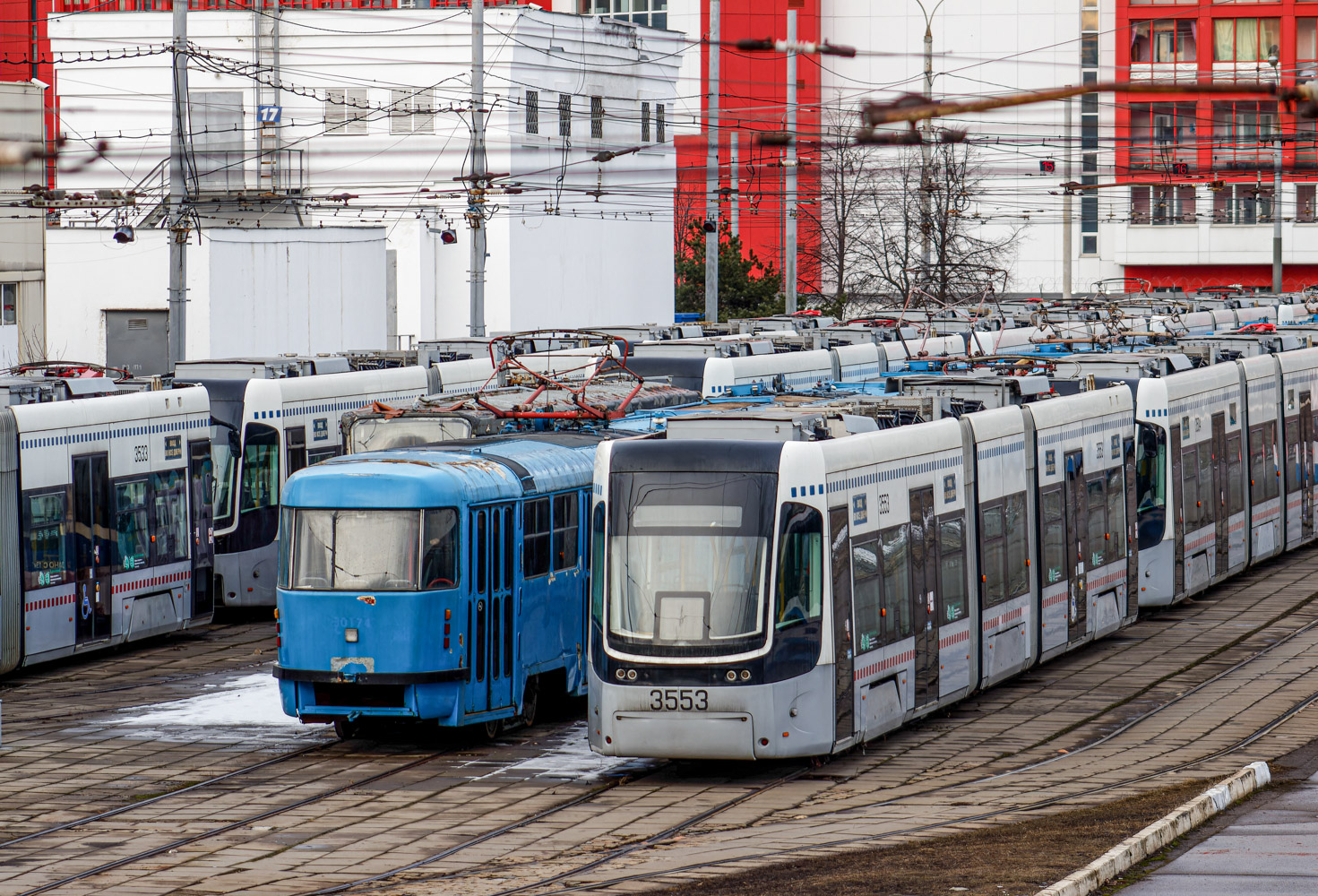 Москва, 71-414 (Pesa Fokstrot) № 3553 Москва, 71-414 (Pesa Fokstrot) № 3553