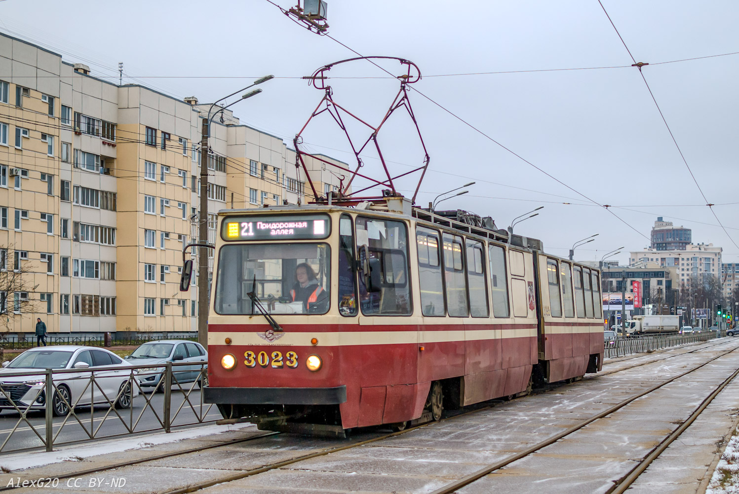 Санкт-Петербург, ЛВС-86К № 3023