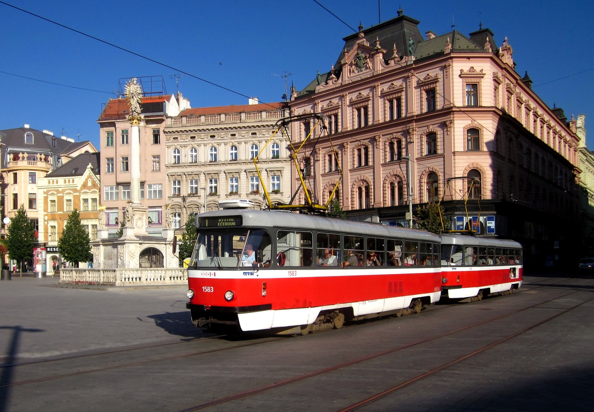 Брно, Tatra T3P № 1583