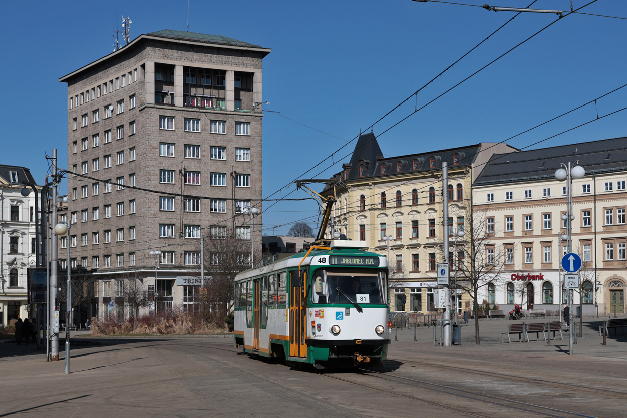 Либерец ― Яблонец-над-Нисой, Tatra T3R.PLF № 48