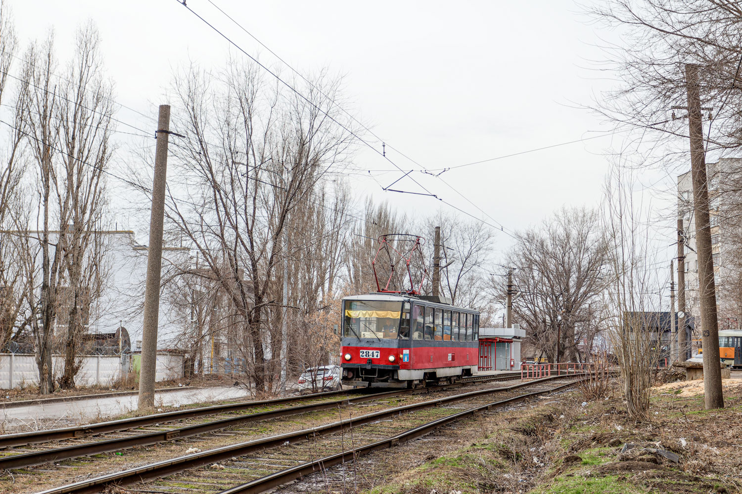 Волгоград, Tatra T6B5SU № 2847