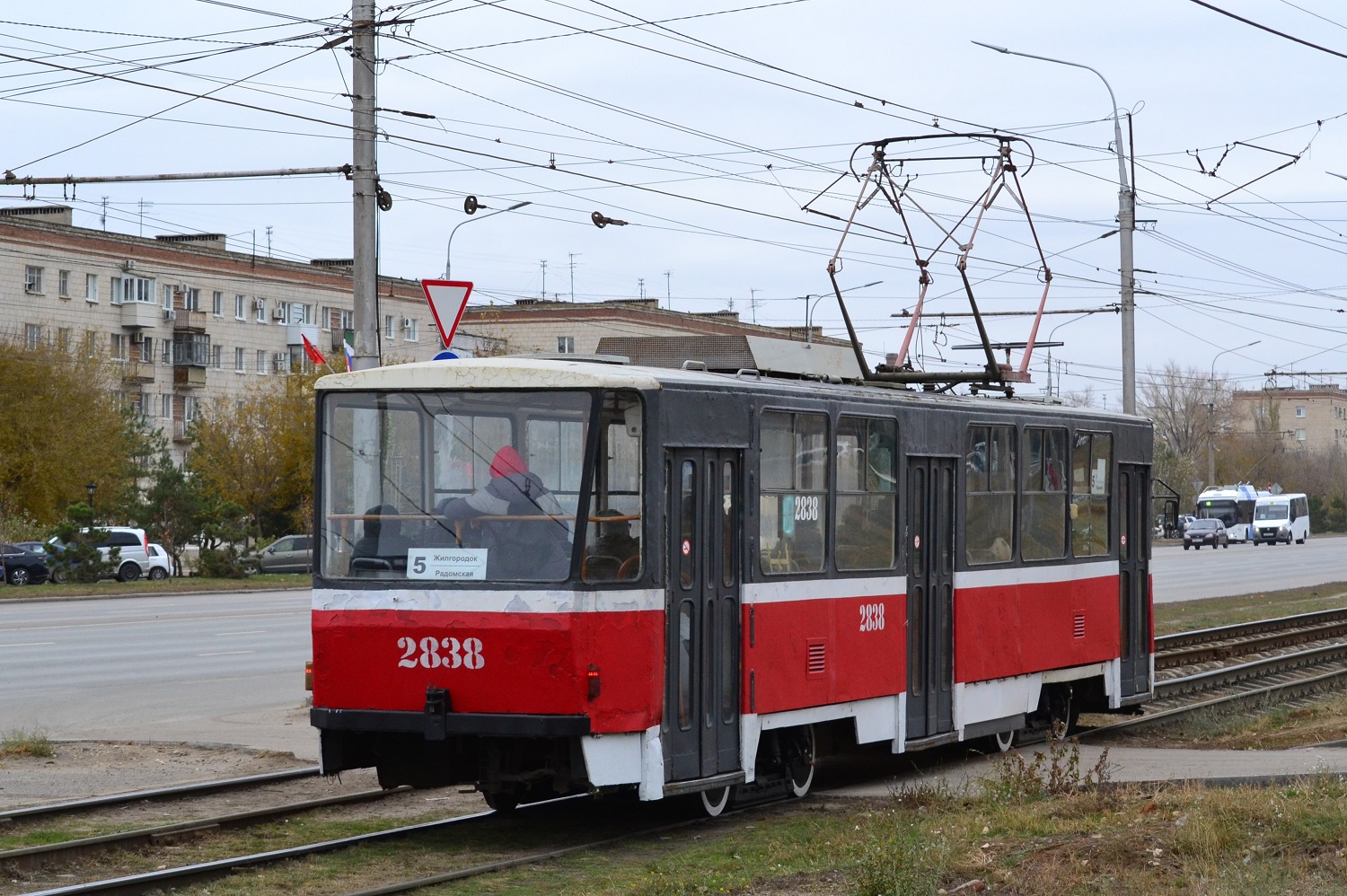 Волгоград, Tatra T6B5SU № 2838
