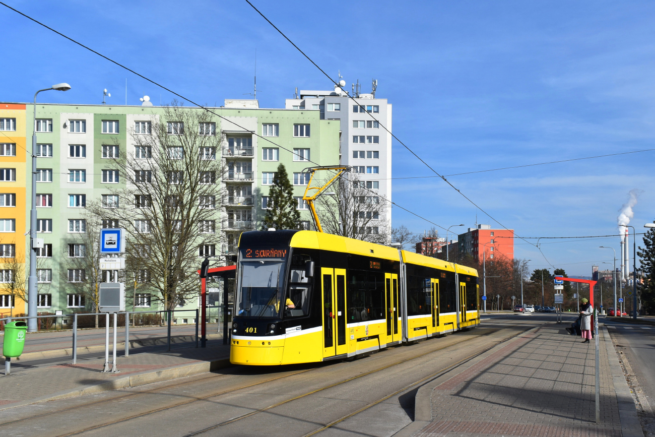Пльзень, Škoda 40T ForCity Smart № 401
