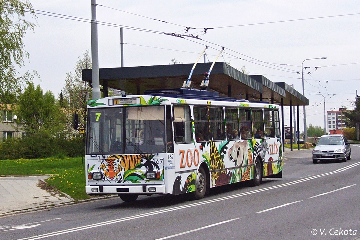 Злин, Škoda 14Tr11/6 № 167