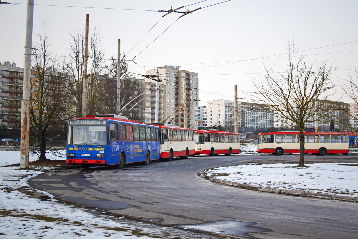 Vilna, Škoda 14Tr17/6M # 2663 Vilna, Škoda 14Tr17/6M # 2663