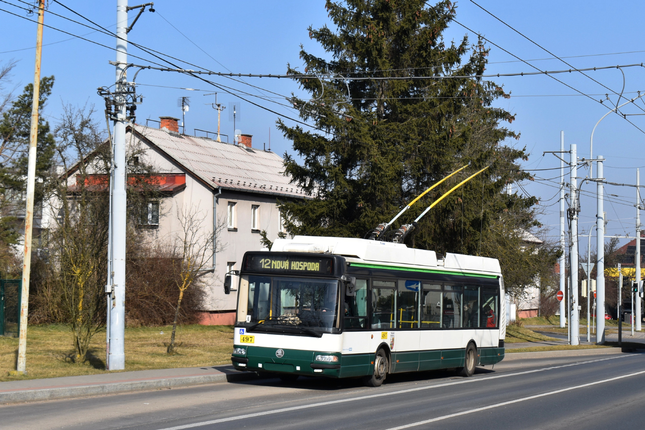 Пльзень, Škoda 24Tr Irisbus Citybus № 497