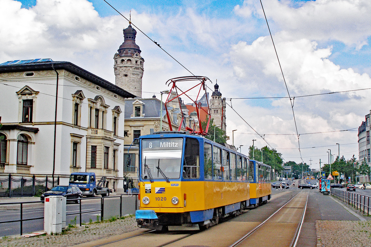 Leipzig, Tatra T6A2 № 1020