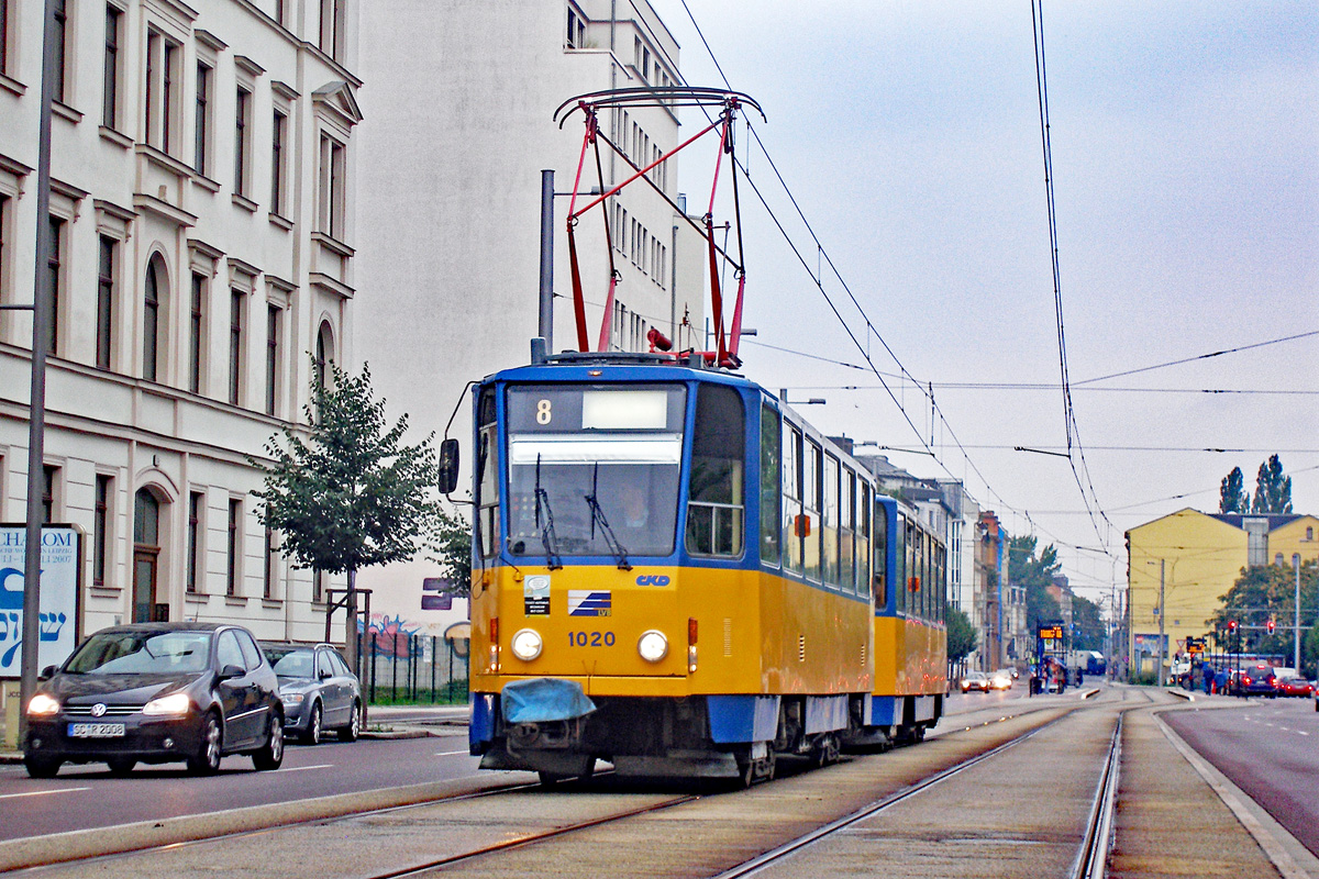 Leipzig, Tatra T6A2 № 1020