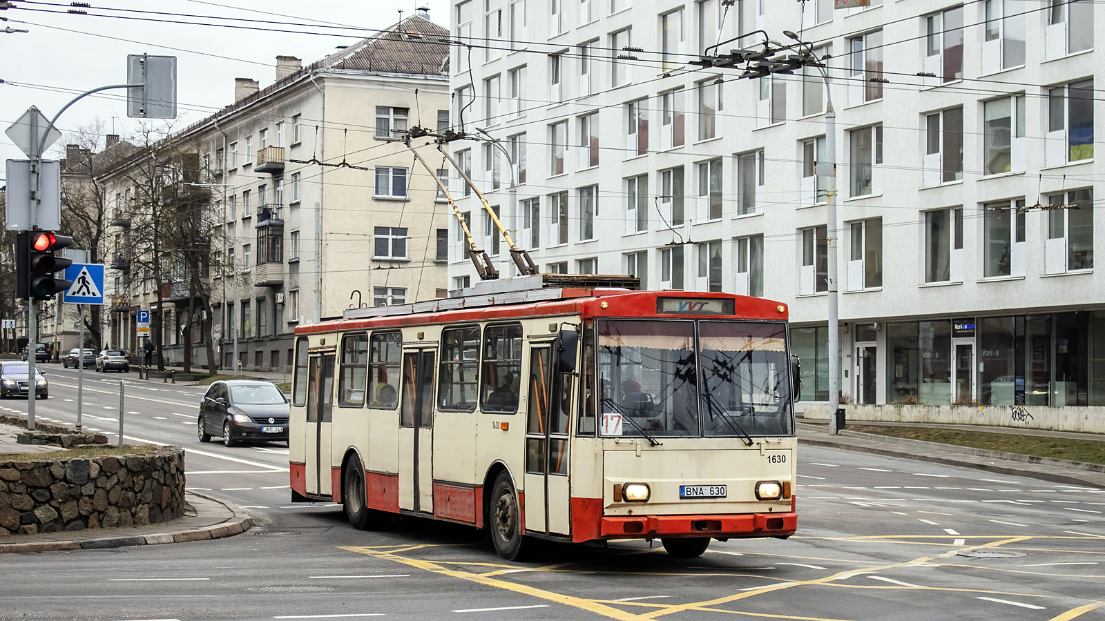 Вильнюс, Škoda 14Tr13/6 № 1630