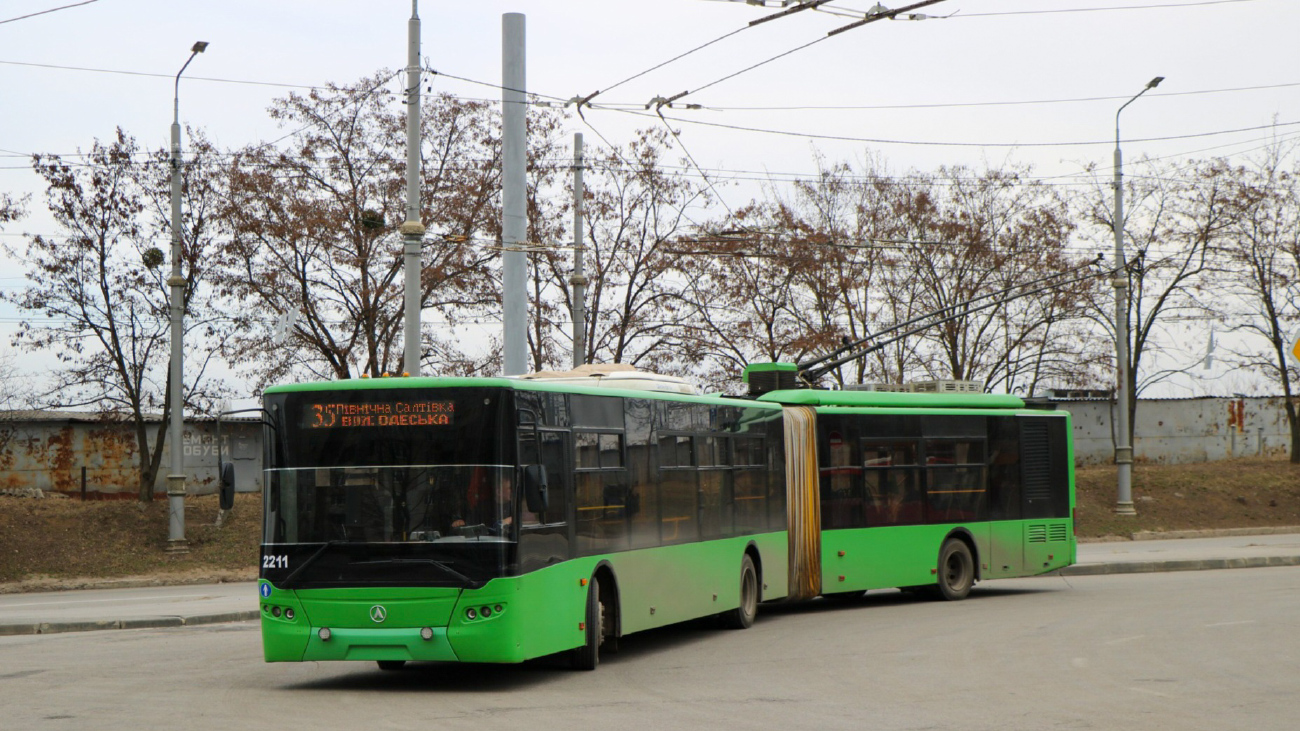Харьков, ЛАЗ E301D1 № 2211