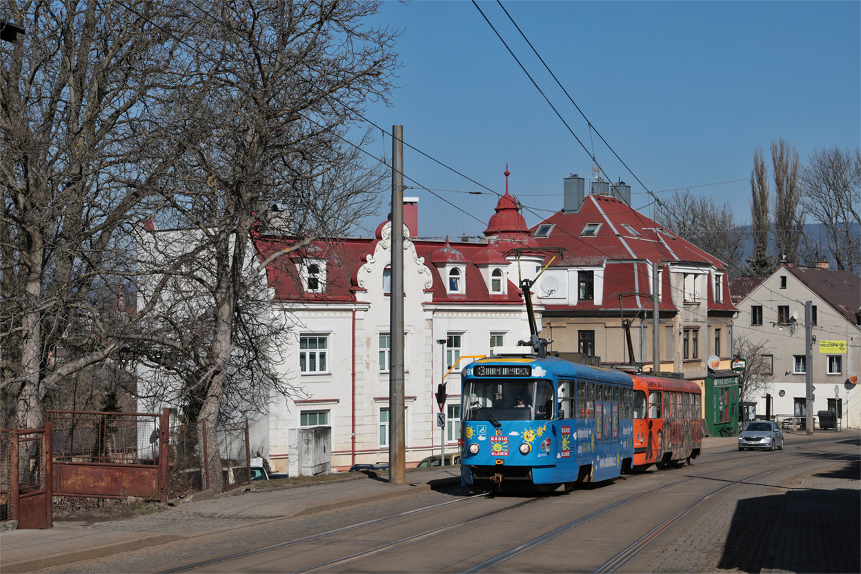 Liberec ― Jablonec nad Nisou, Tatra T3R.SLF Br. 61