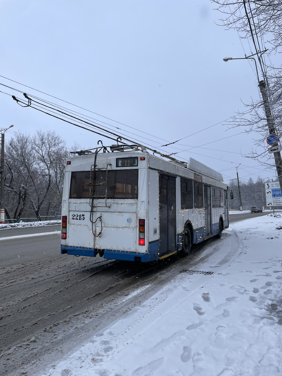 Saransk, Trolza-5275.03 “Optima” N°. 2215