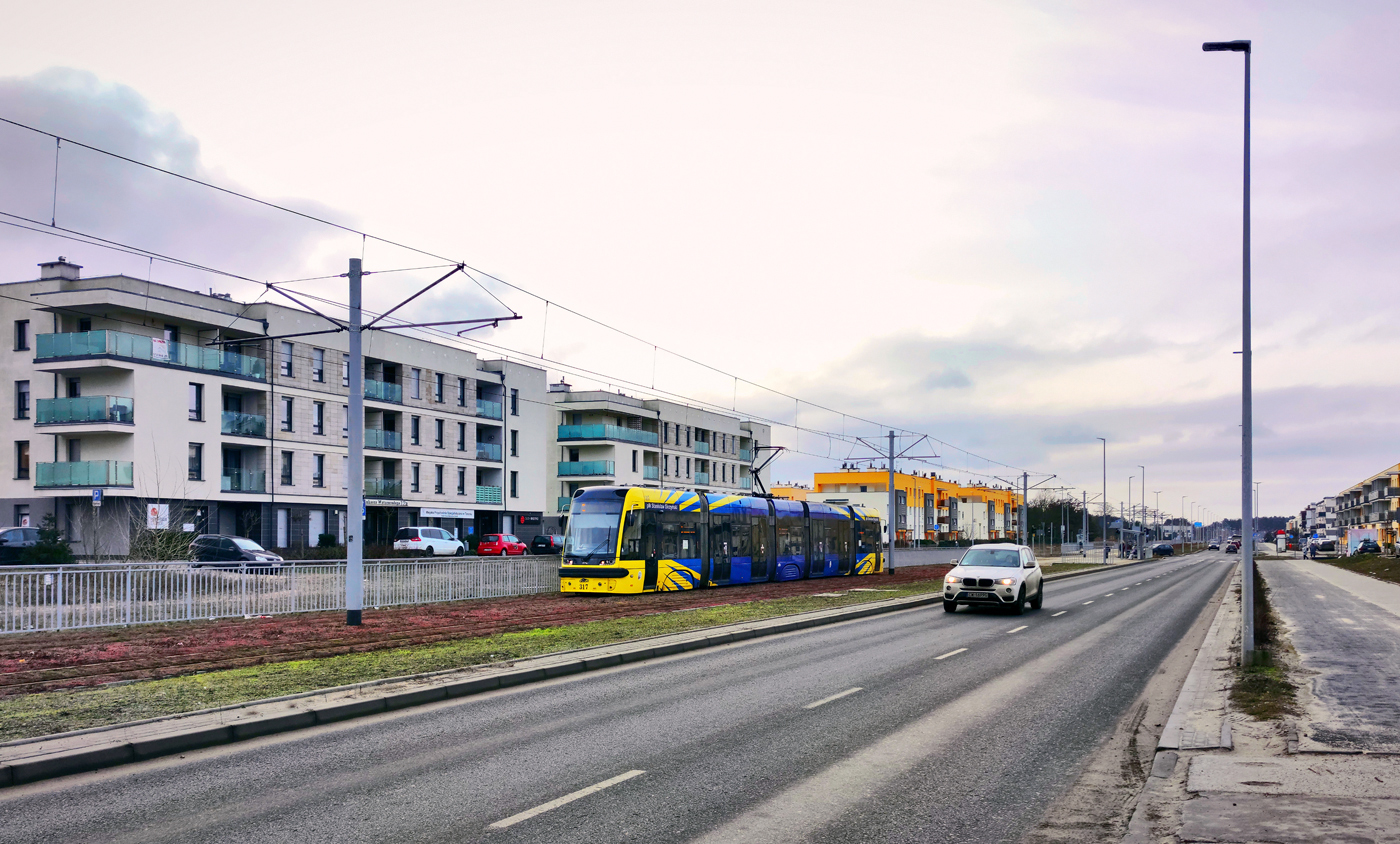 Торунь, PESA Swing 122NbTDuo № 317