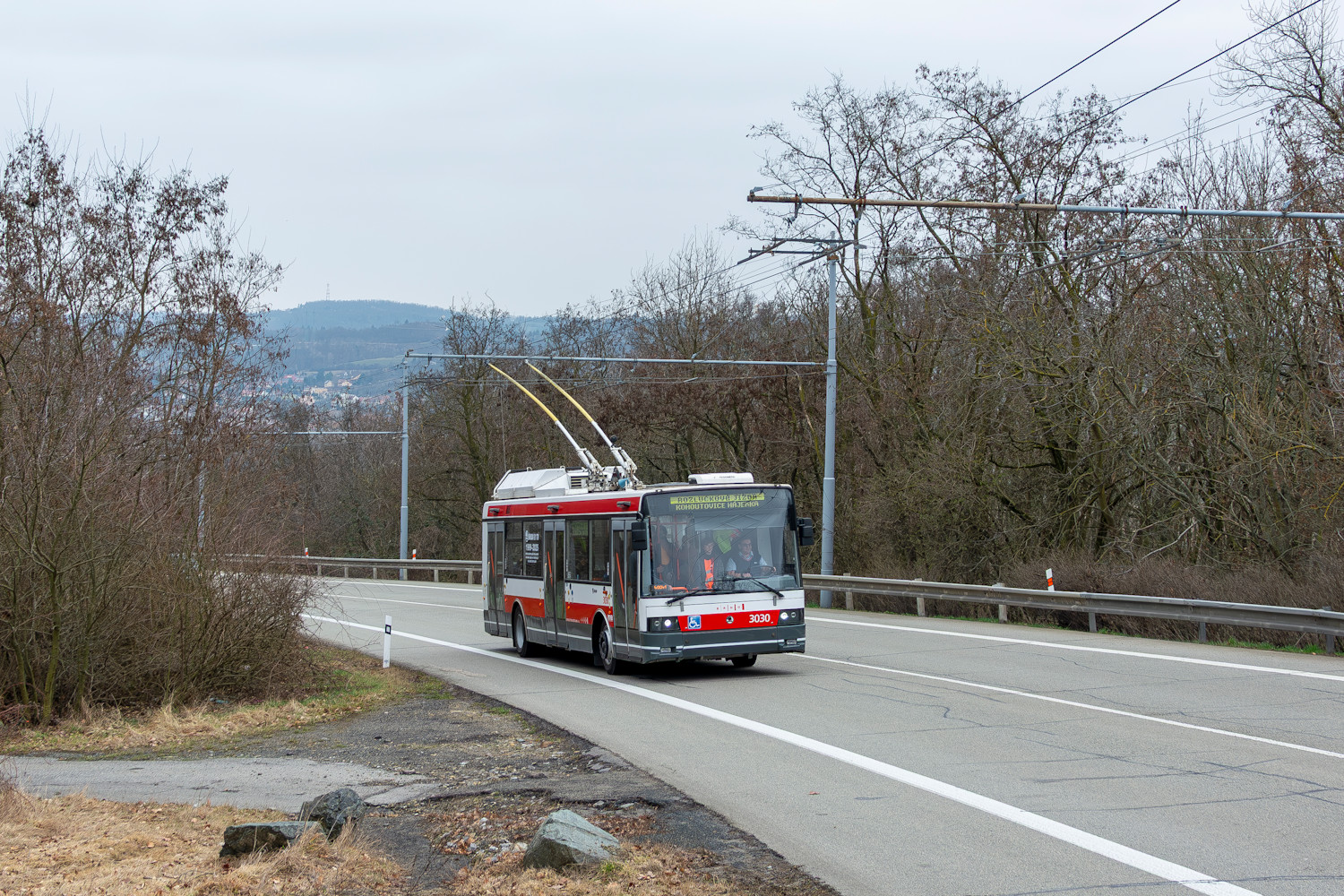 Брно, Škoda 21Tr № 3030