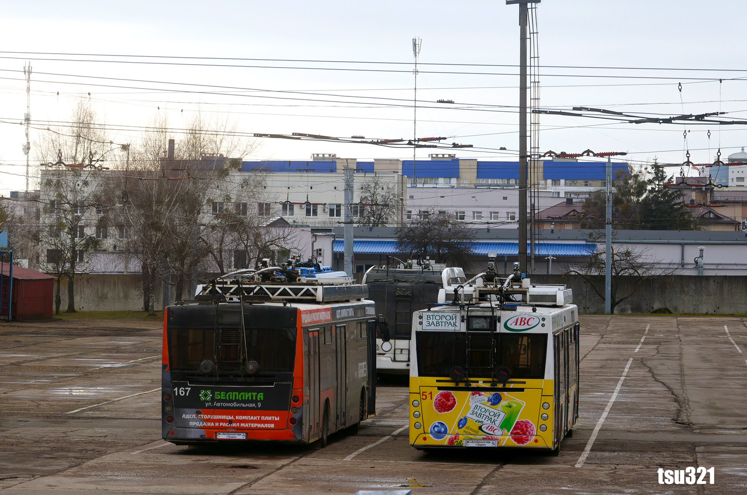 Гродно, МАЗ-203Т21 № 167; Гродно, МАЗ-203Т20 № 51