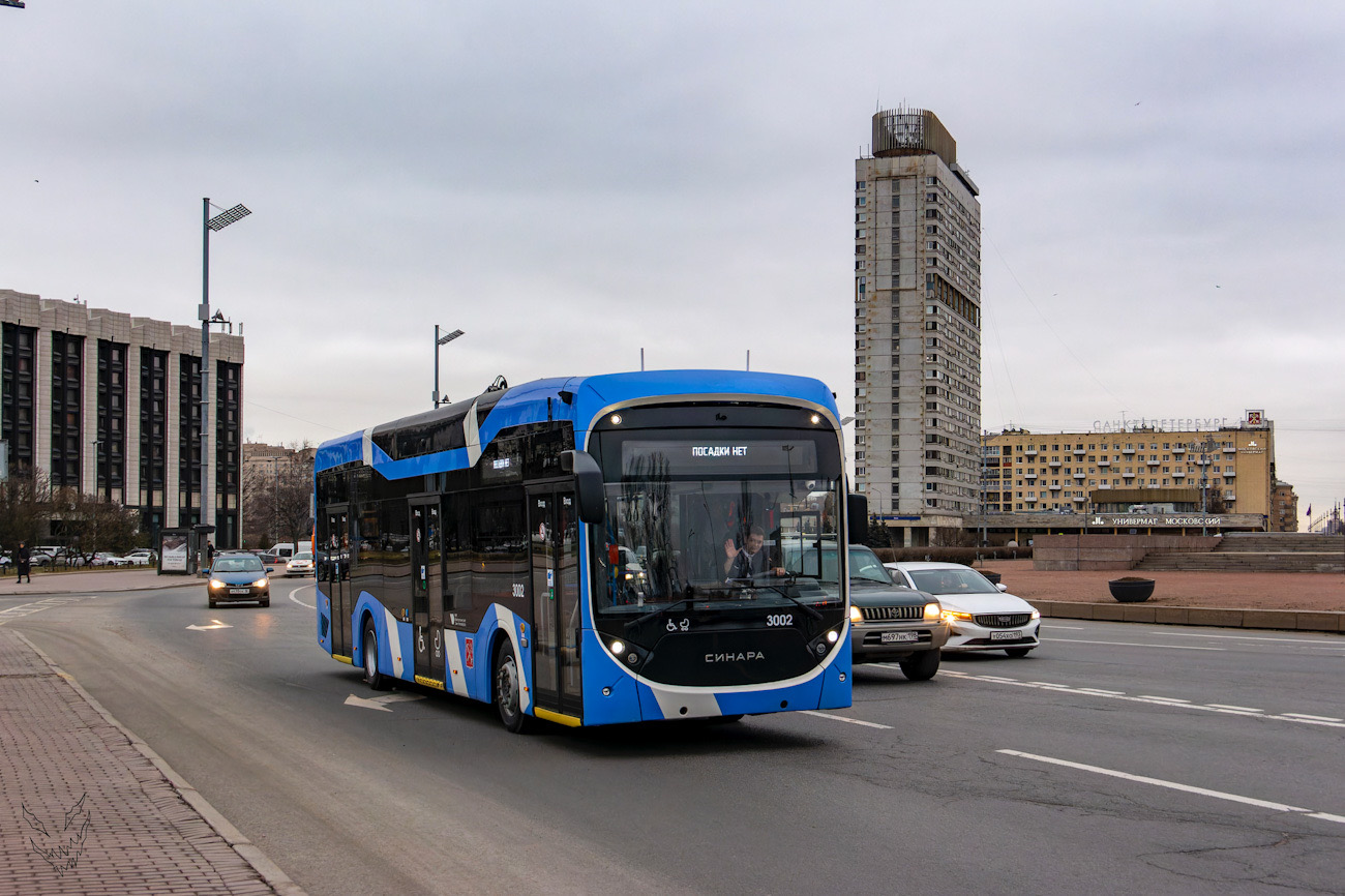 Saint-Petersburg, Sinara 6254.00 Br. 3002; Saint-Petersburg — ХХIV International forum "Ecology of big city"