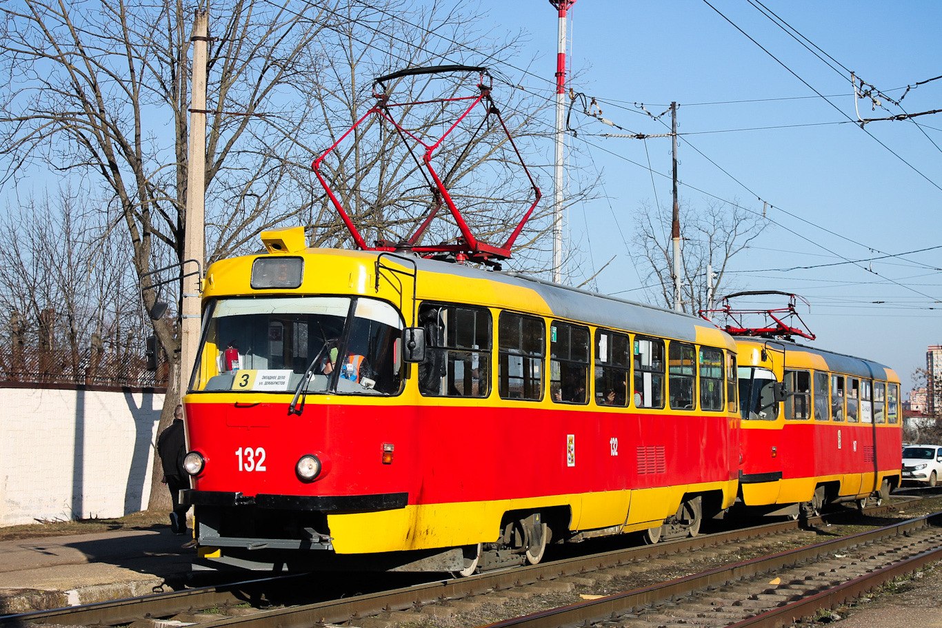 Краснодар, Tatra T3SU № 132