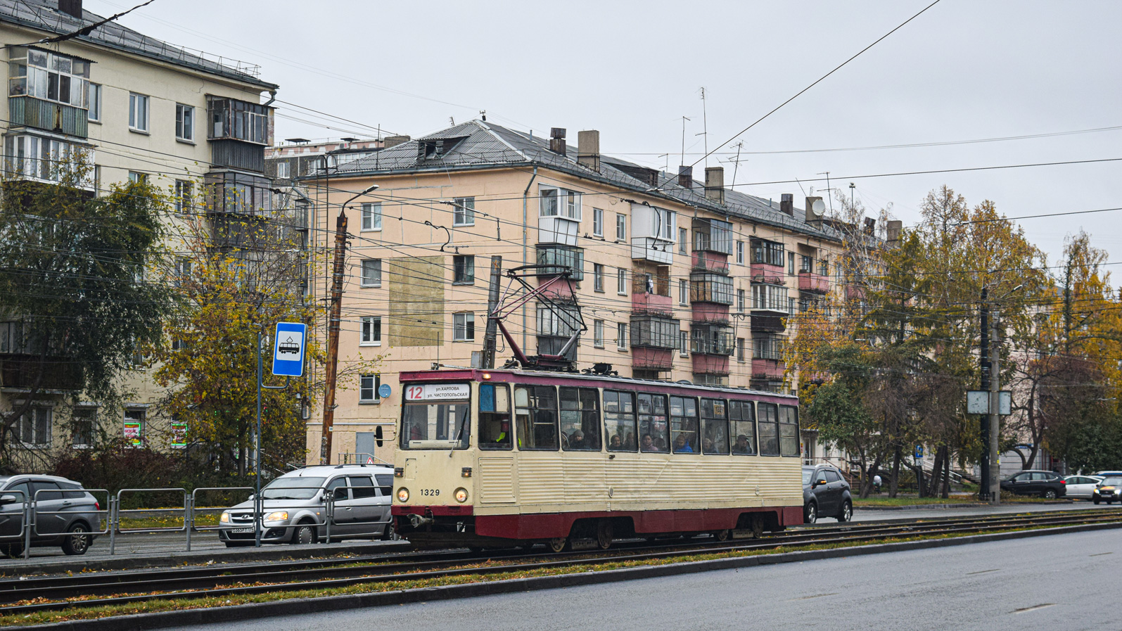 Челябинск, 71-605 (КТМ-5М3) № 1329