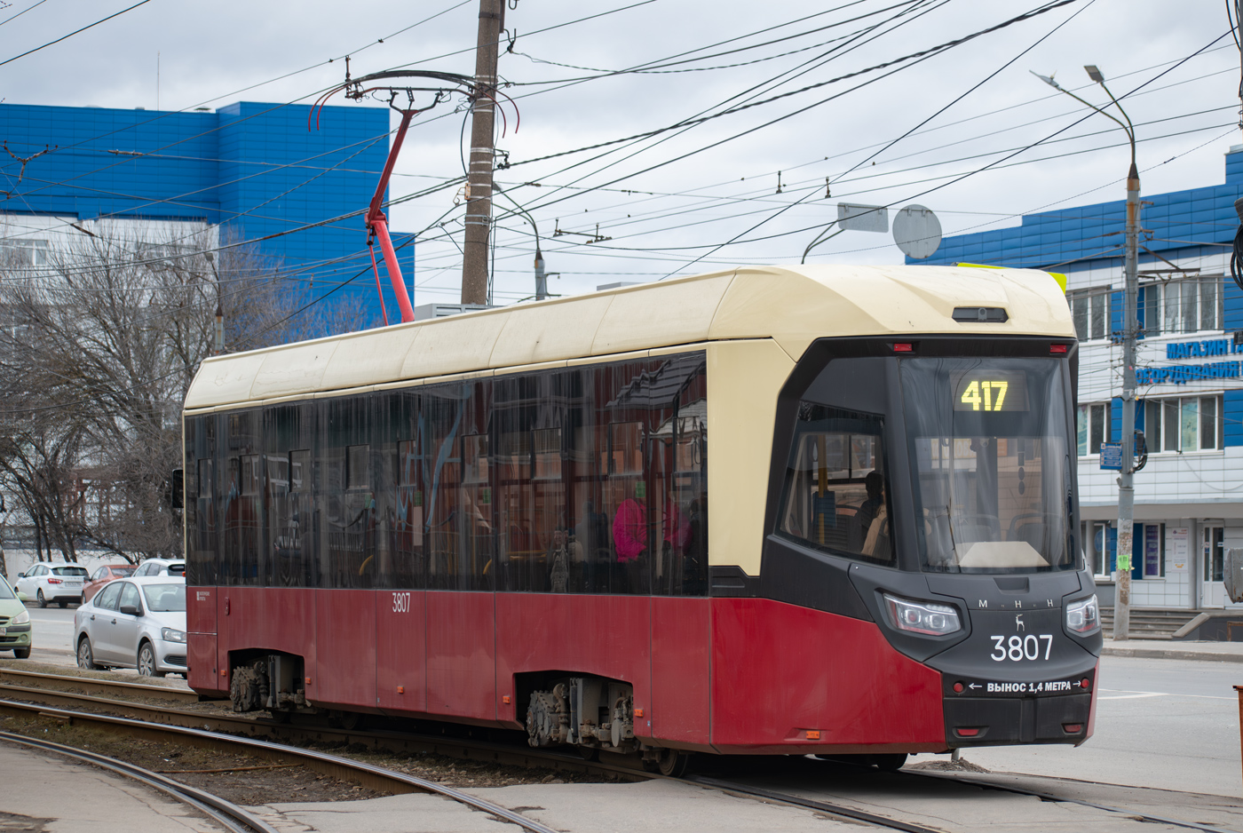 Нижний Новгород, БКМ Т811 «МиНиН» № 3807 Нижний Новгород, БКМ Т811 «МиНиН» № 3807