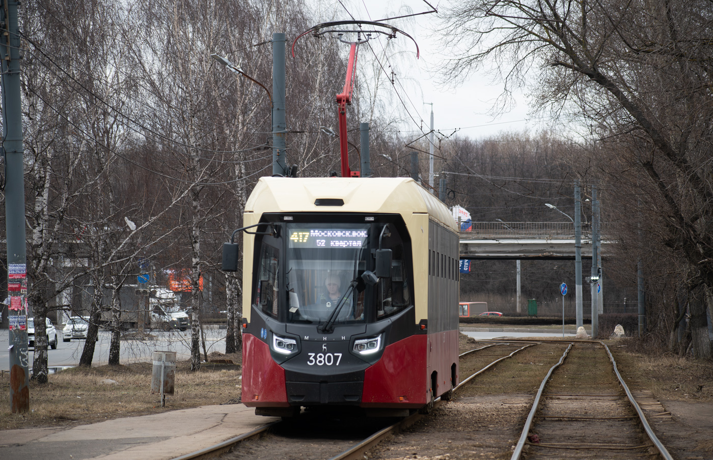 Нижний Новгород, БКМ Т811 «МиНиН» № 3807 Нижний Новгород, БКМ Т811 «МиНиН» № 3807