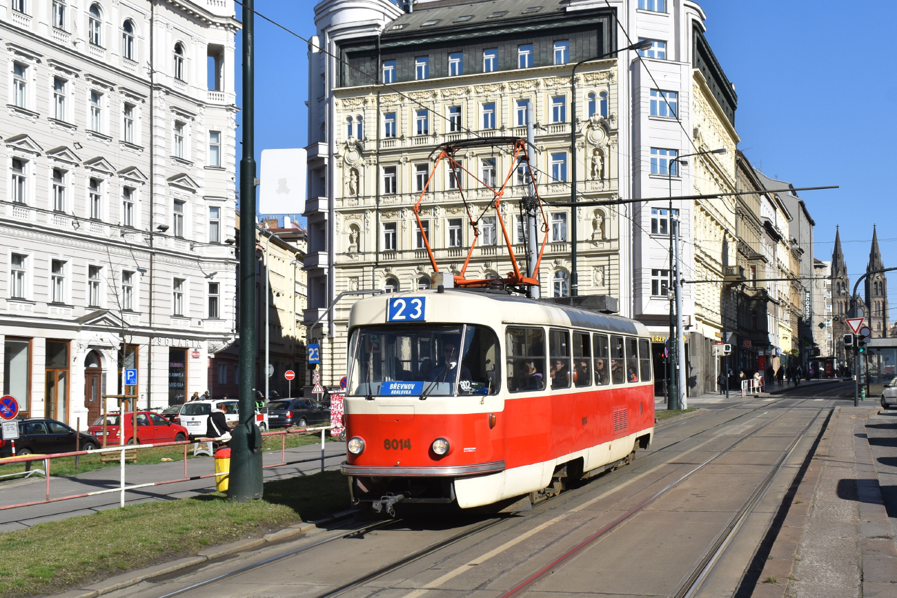 Прага, Tatra T3M № 8014