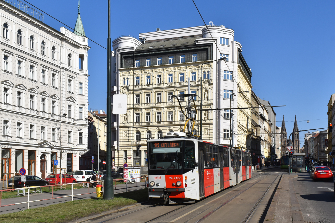 Прага, Tatra KT8D5R.N2P № 9106