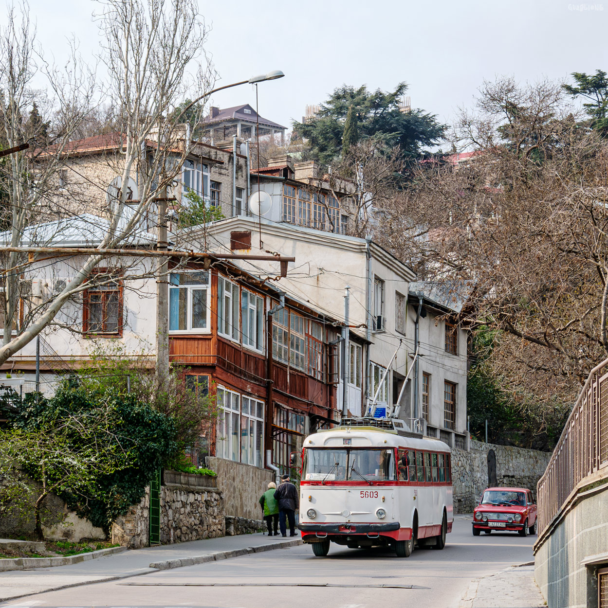 Крымский троллейбус, Škoda 9Tr24 № 5603