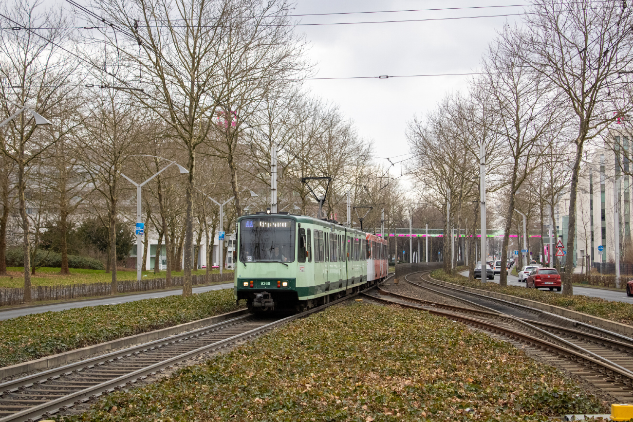 Bonn, Duewag B100C № 9360 Bonn, Duewag B100C № 9360