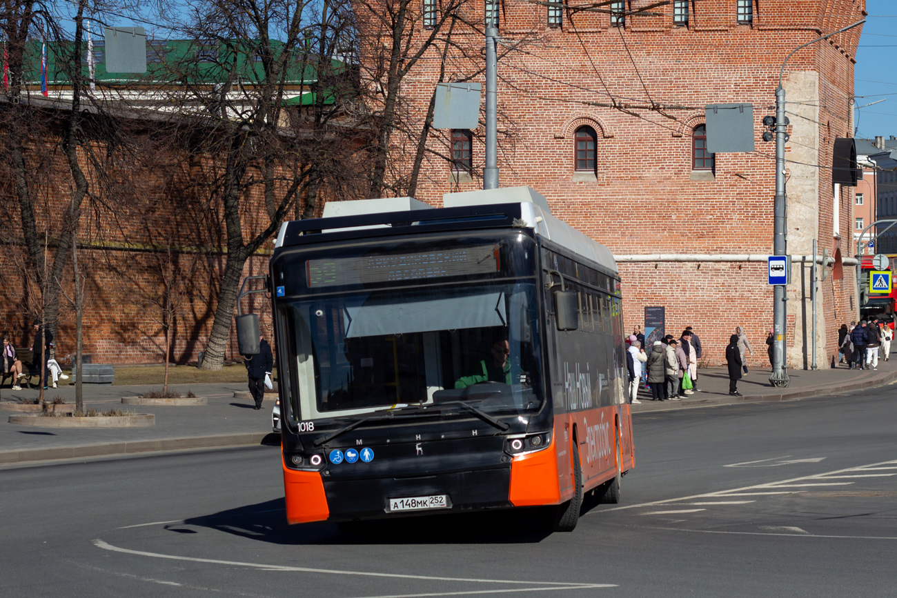 Нижний Новгород, Нижэкотранс-6256 «МиНиН» (БКМ Е450) № 1018