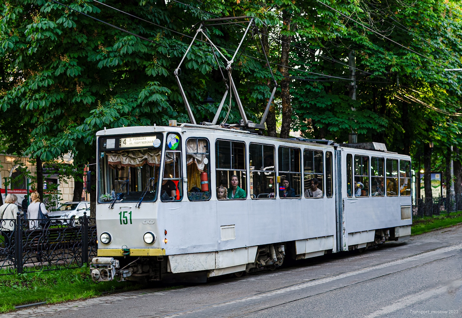 Пятигорск, Tatra KT4SU № 151