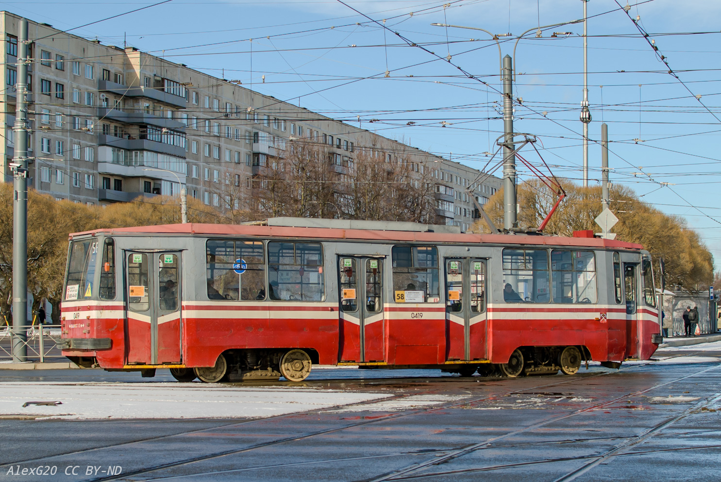 Санкт-Петербург, 71-134К (ЛМ-99К) № 0419