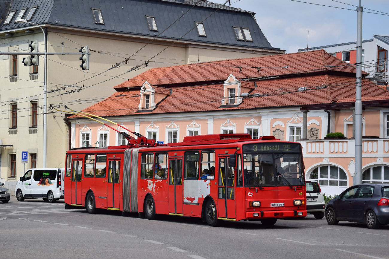Ческе-Будеёвице, Škoda 15Tr13/7M № 49