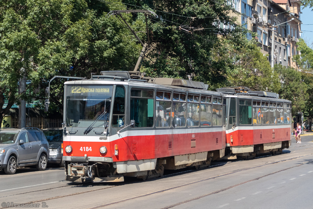 Sofia, Tatra T6A5 N°. 4184