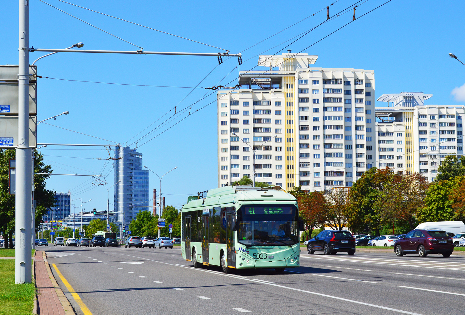 Минск, БКМ 32100D № 5023