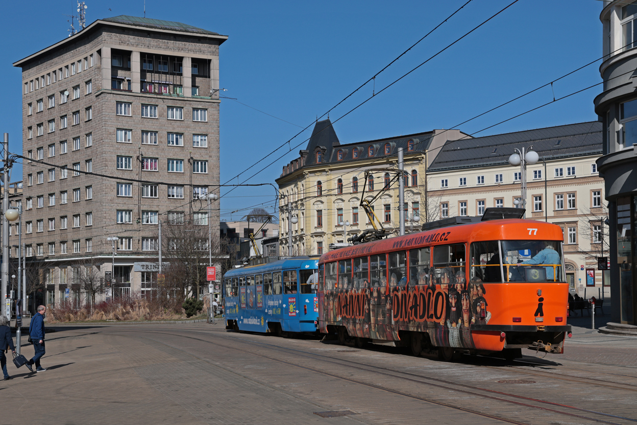 Liberec ― Jablonec nad Nysą, Tatra T3M.04 Nr 77