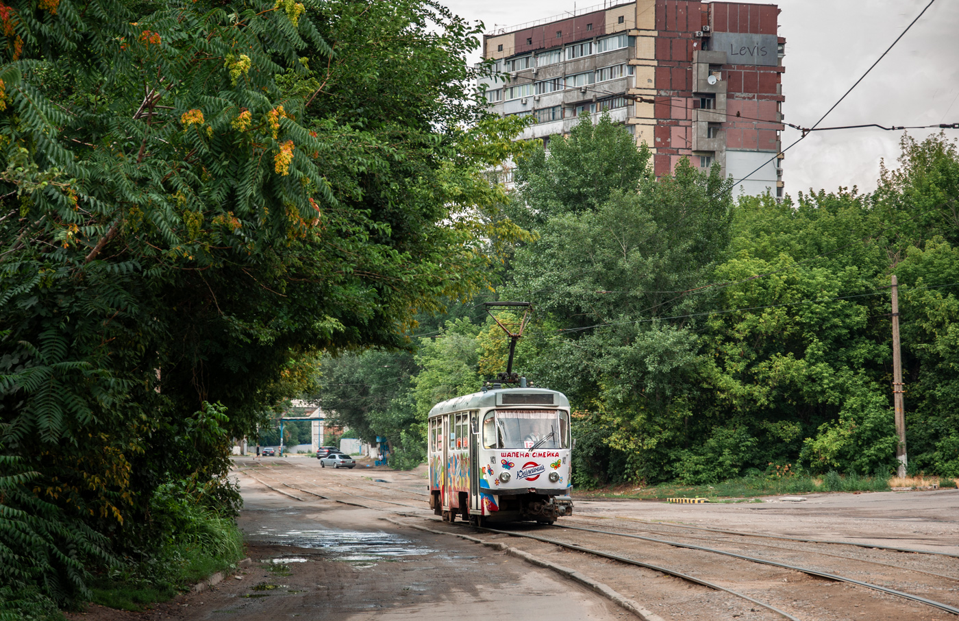 Днепр, Tatra T4DM № 1421