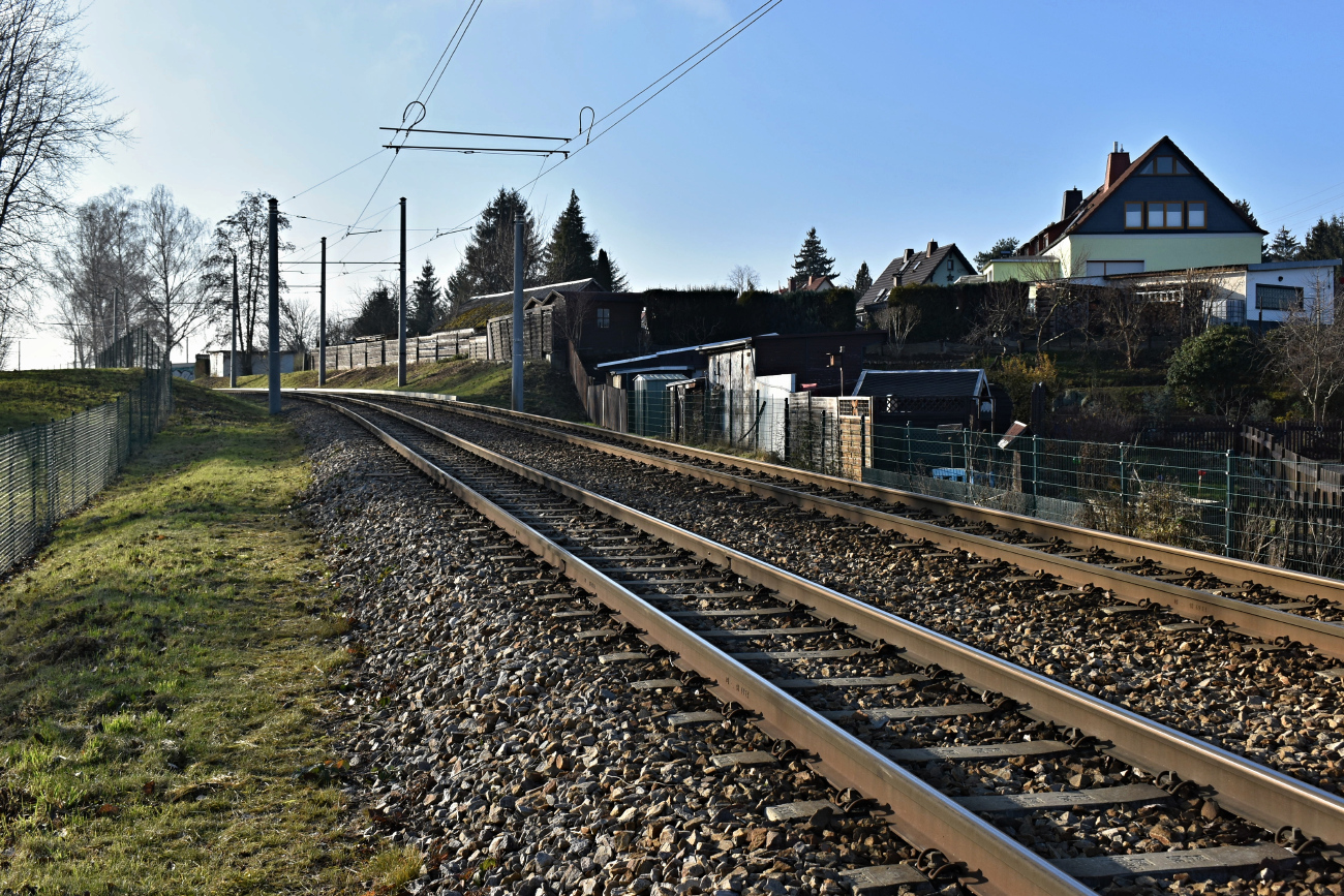 Цвиккау — Трамвайный линии и инфраструктура