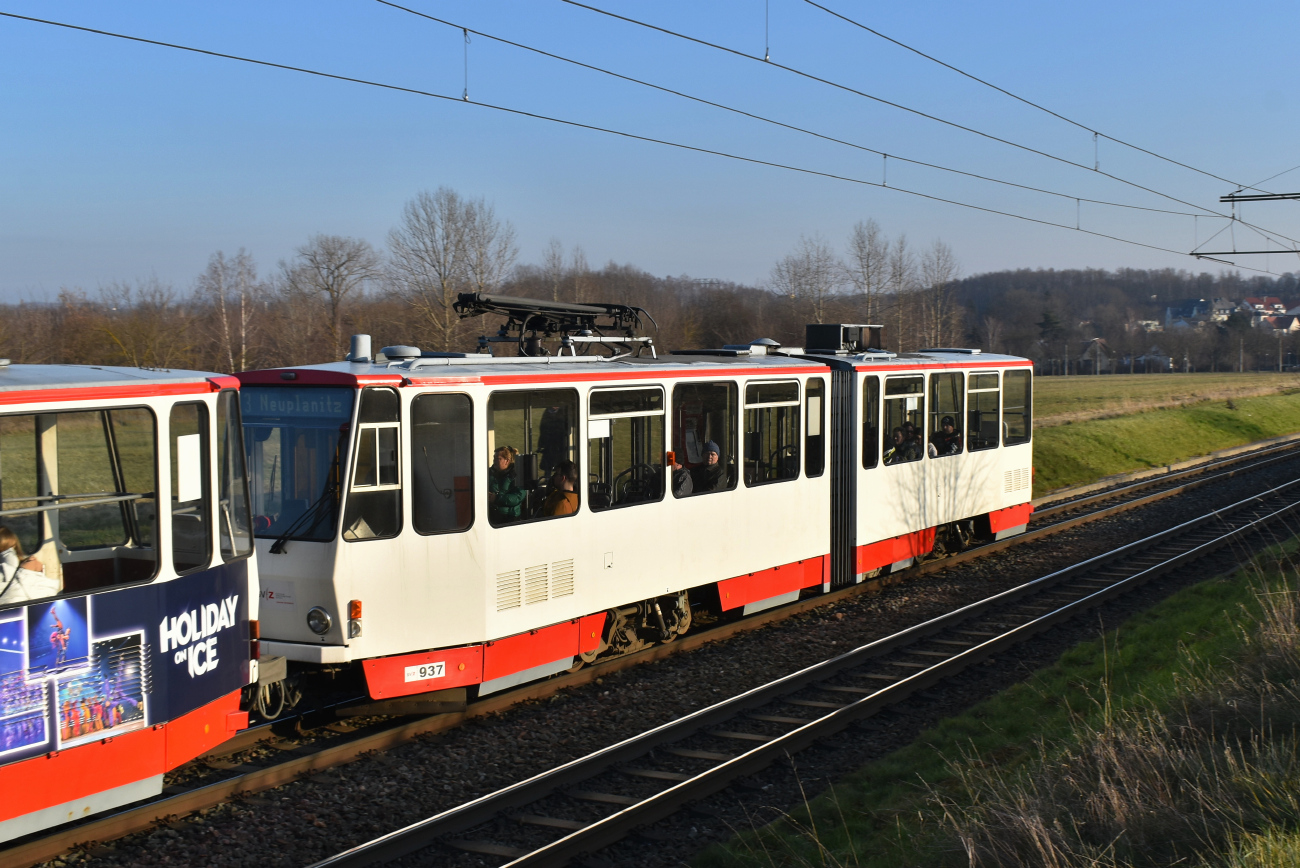 Цвиккау, Tatra KT4DMC № 937