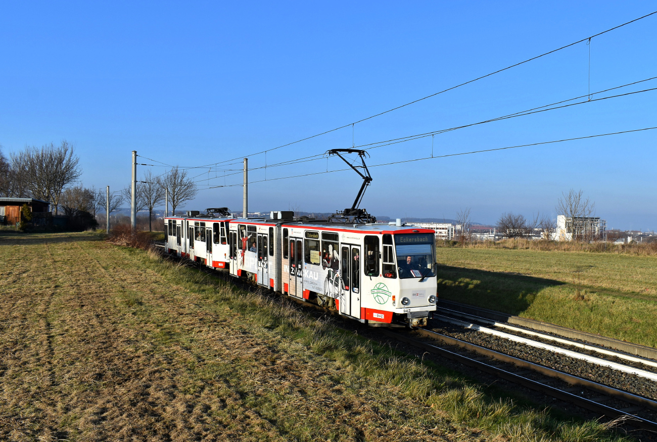 Цвиккау, Tatra KT4DMC № 942