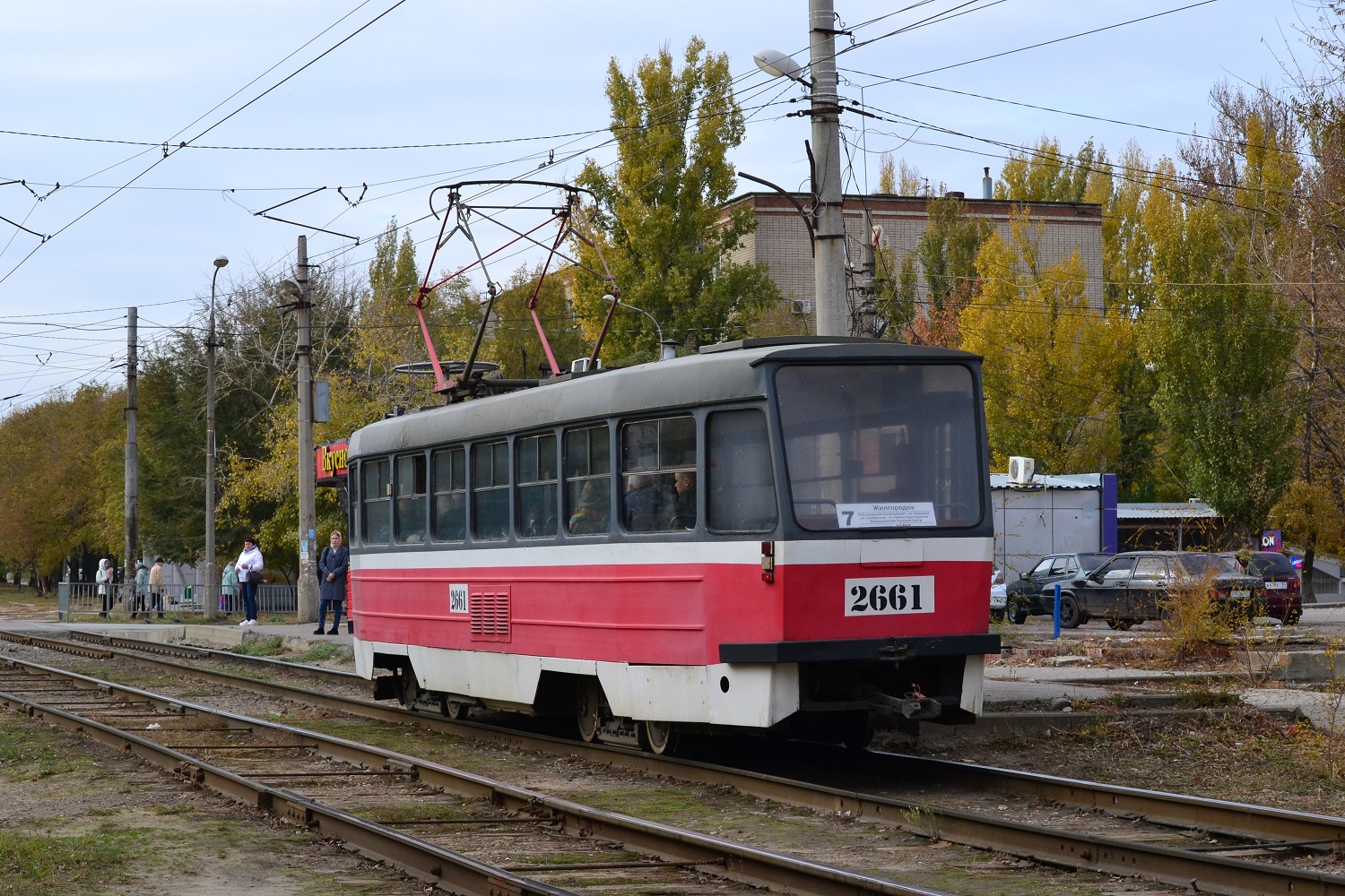 Volgograd, Tatra T3SU mod. VZSM # 2661